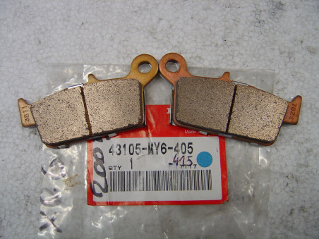 Plaquettes de frein AR Honda XR650I 93-95 – Réf. 43105MY6405
