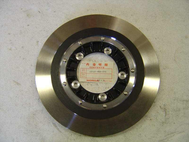 Disque de frein arrière Honda CB750 CB900FC GL1100 - Réf. 43120MB9000