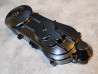 Carter gauche noir NOS (petits sauts peinture) SA50 HONDA 11340-GN2-830NOS