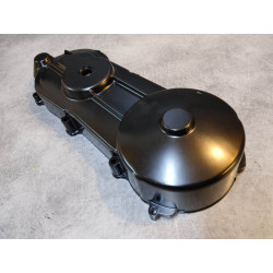 Carter gauche noir NOS (petits sauts peinture) SA50 HONDA 11340-GN2-830NOS