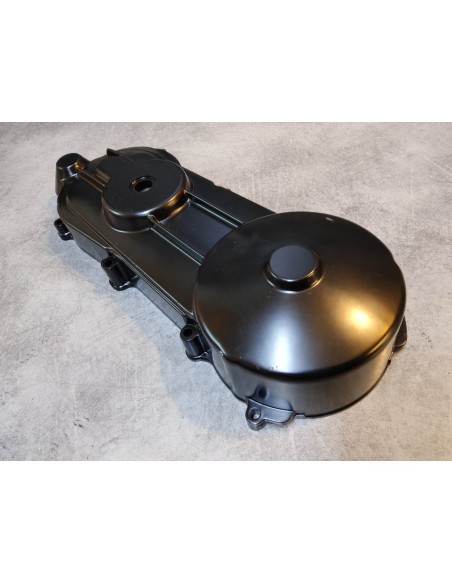 Carter gauche noir NOS (petits sauts peinture) SA50 HONDA 11340-GN2-830NOS