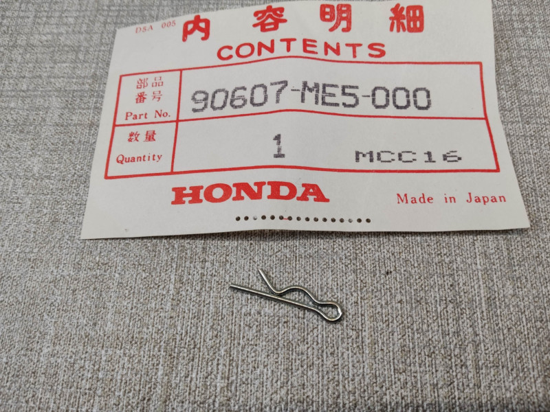 Goupille Spéciale 6mm Honda 90607-ME5-000
