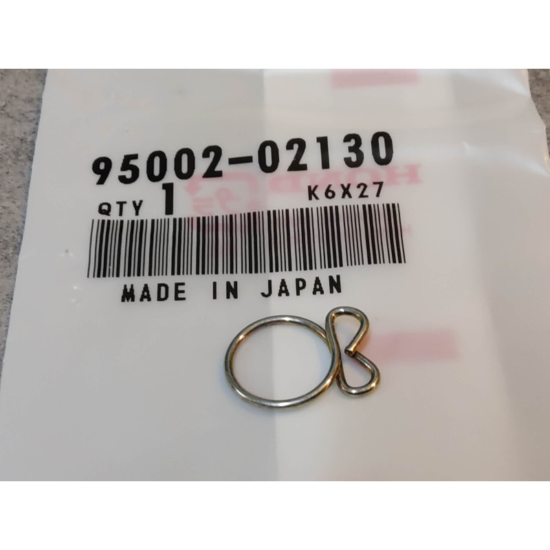 Clip durite 12.5 mm CBR600 ST1100 VT600... HONDA 95002-02130