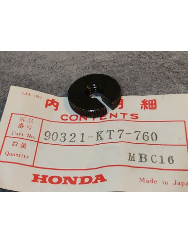 Ecrou tendeur de cable VT750 CB750 VTR250... HONDA 90321-KT7-760