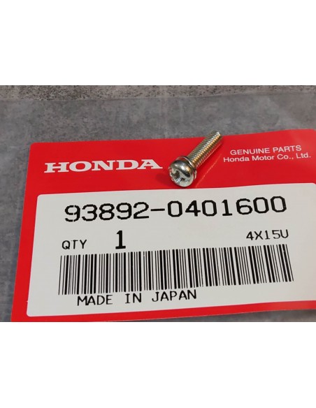 Vis cruciforme 4x16 mm + rondelle Z HONDA 93892-0401600