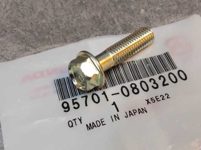 Boulon de bride 8x32 mm HONDA 95701-0803200