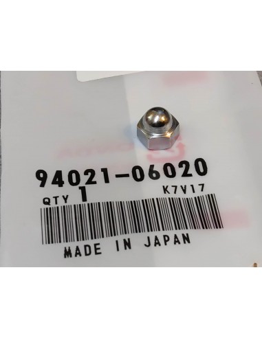 Ecrou borgne 6 mm HONDA 94021-06020