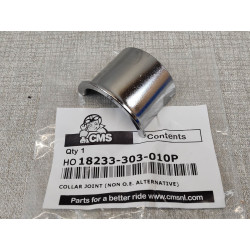 Demi-lune d'échappement adaptable Honda CB125 CB350 CB400 Four