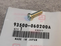 Vis cruciforme 6x20 mm HONDA 93500-060200A