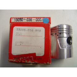 Piston +1,00mm D40mm Honda avec segments | Réf. 13105036010K