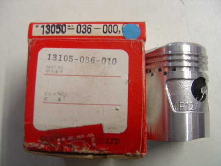 Piston +1,00mm D40mm Honda avec segments | Réf. 13105036010K