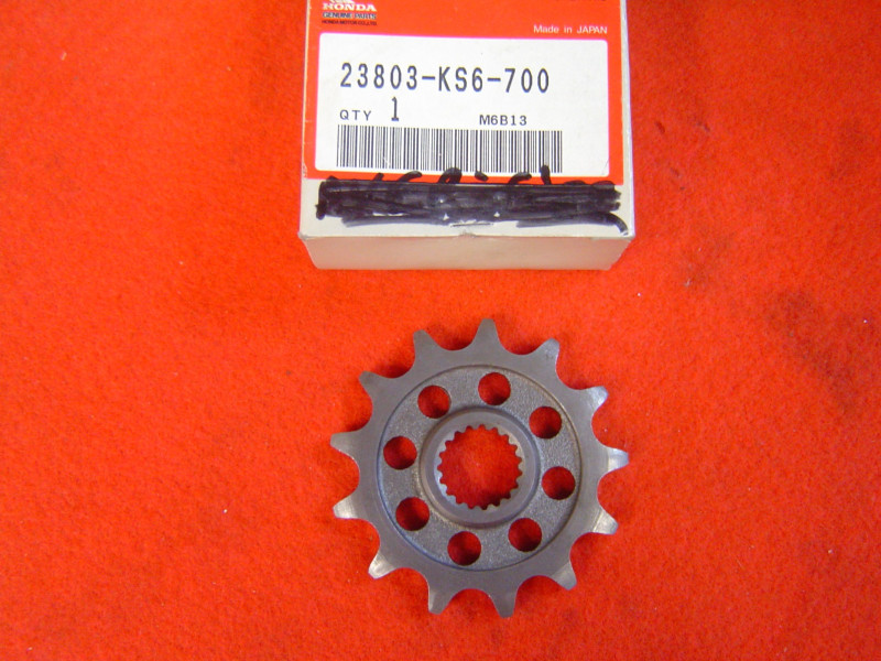 Pignon Sortie Boîte 13 Dents Honda CR125 87-99 | 23803KS6700