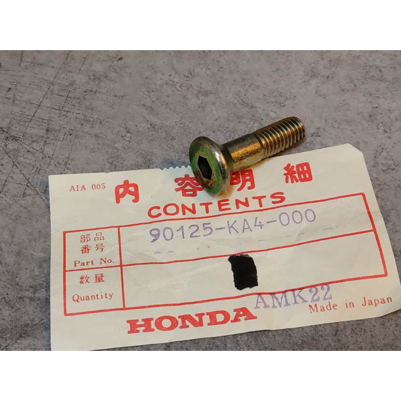 Vis BTR M8 x 31 de couronne de transmission HONDA 90125-KA4-000