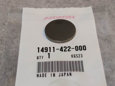 Pastille réglage soupape 2.550 CB750 CB900 CB1100 CBX1000 HONDA 14911-422-000