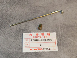 Rayon B + écrou (extérieur) de roue arrière pour CB450 65/74 CB500 71/74 79 20