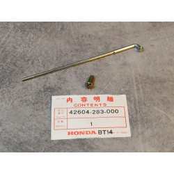 Rayon B + écrou (extérieur) de roue arrière pour CB450 65/74 CB500 71/74 79 20
