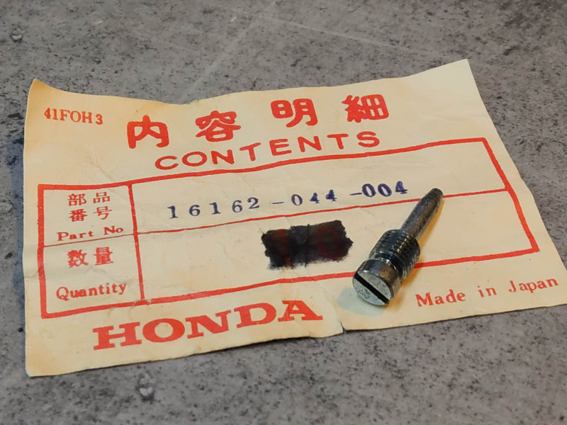 Vis de richesse de PF50 PC50 P50 Z50 HONDA 16162-044-004