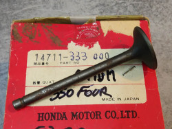 Soupape admission pour CB350four HONDA 14711-333-000