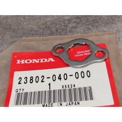 Plaque d'arret pignon sortie de boite ST70 CF50 C70/90 CR80R HONDA 23802-040-000