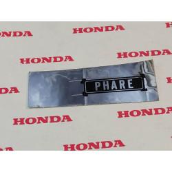 Sticker PHARE NC50 1979-1981 HONDA 37555-148-890