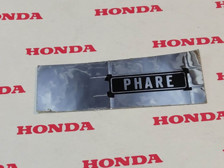 Sticker PHARE NC50 1979-1981 HONDA 37555-148-890