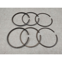 kit segments pour deux pistons cote +0.25mm CB350 K origine HONDA 13021-287-010