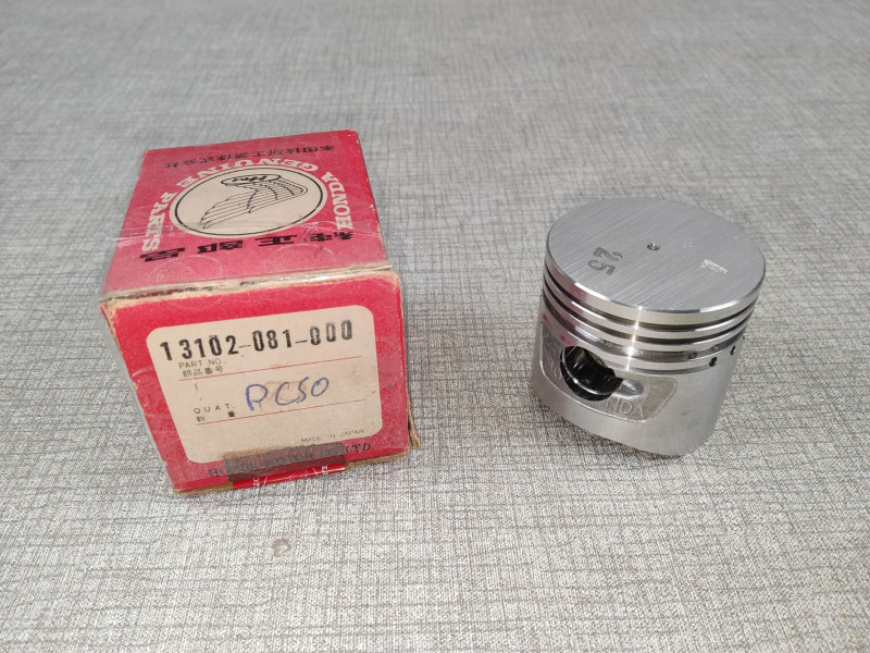 Piston cote +0.25mm QA50K2 1974 QA50K3 1975 neuf origine HONDA 13102-081-000
