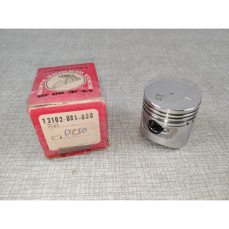 Piston cote +0.25mm QA50K2 1974 QA50K3 1975 neuf origine HONDA 13102-081-000