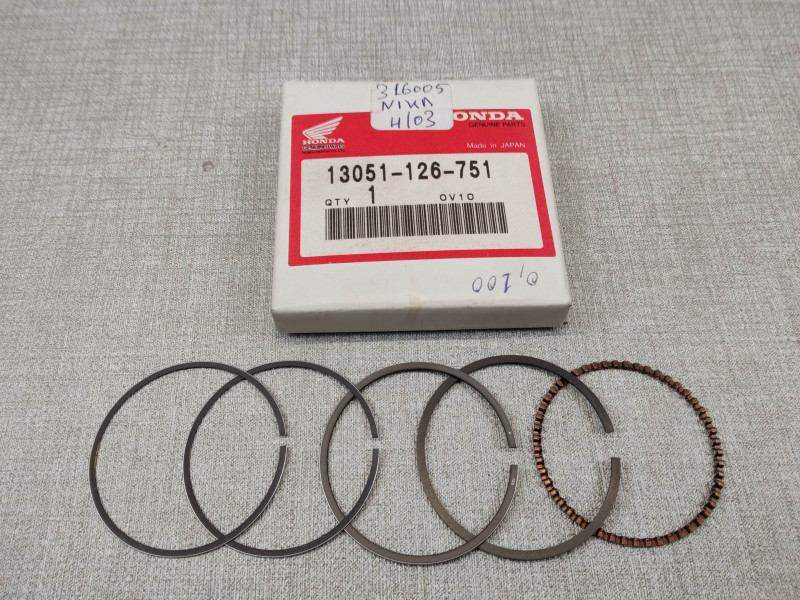 jeu de segments cote +1mm C70 CUB C90 CUB ST70 DAX HONDA 13051-126-751