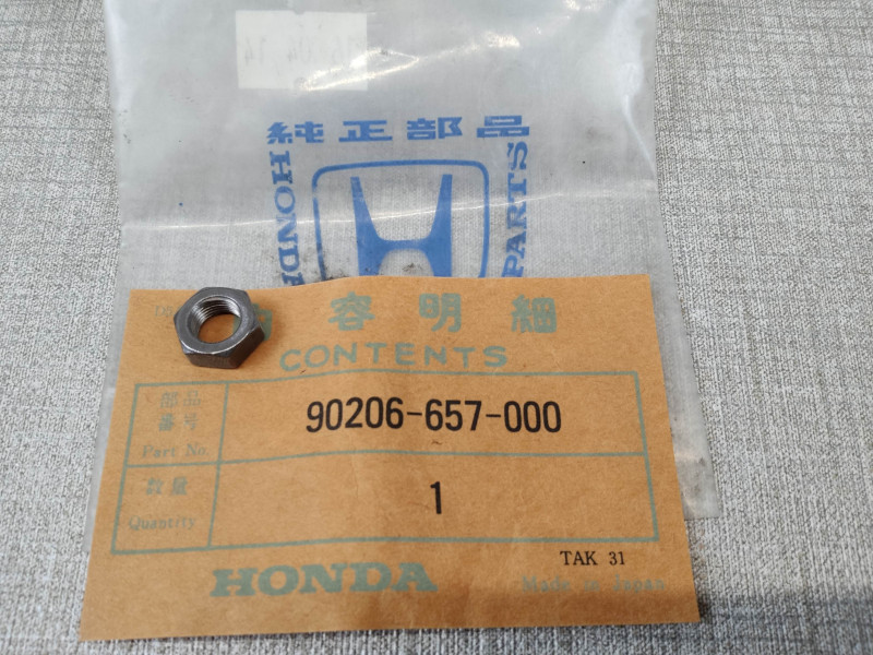 Écrou Réglage Soupape Honda - Référence 90206657000