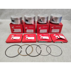 Kit 4 Pistons +0.25 Segments Honda CBR1000F 89-99 Neuf