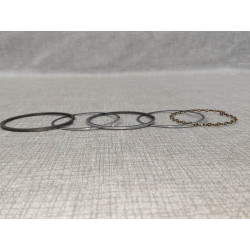 Un jeu de segments cote +0.75mm pour CB400 Four  HONDA 13041-377-003