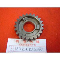 Pignon 3e vitesse 22 dents Honda CR480 1983 - Réf. 23451-KA5-680