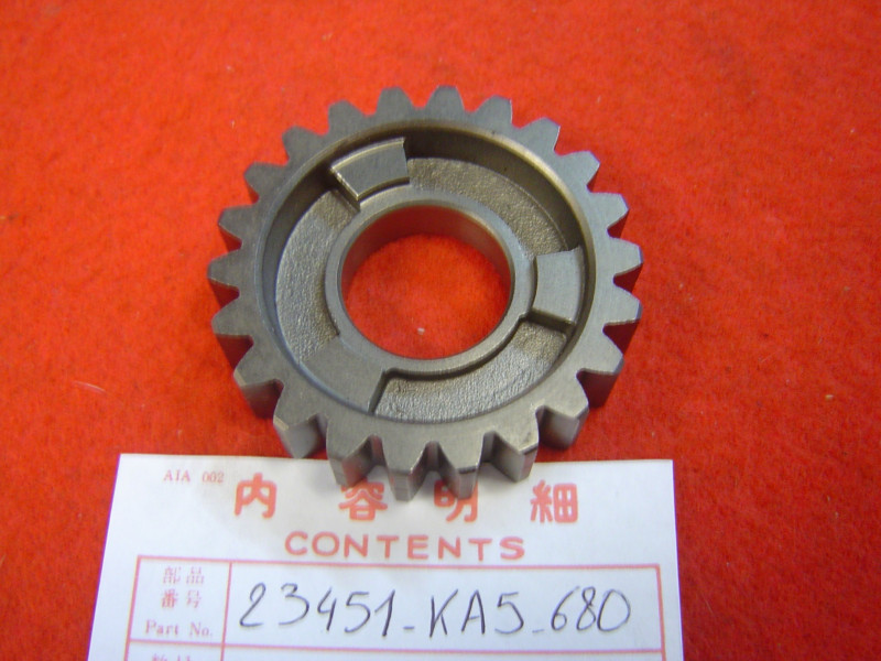 Pignon 3e vitesse 22 dents Honda CR480 1983 - Réf. 23451-KA5-680
