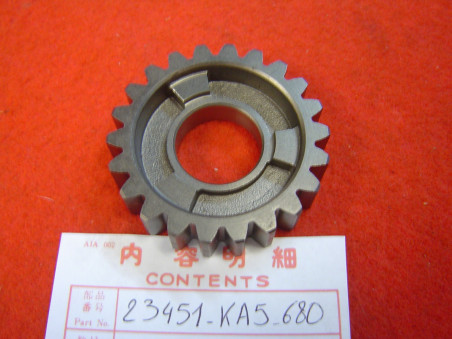 Pignon 3e vitesse 22 dents Honda CR480 1983 - Réf. 23451-KA5-680