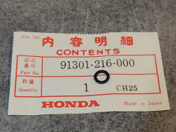 Joint Torique 5.5x1.5 mm HONDA 91301-216-000