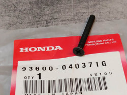 Vis cruciforme noire tete fraisée 4x37 mm HONDA 93600-040371G