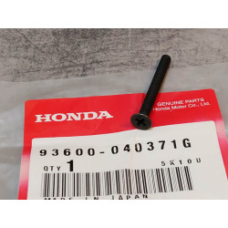 Vis cruciforme noire tête fraisée 4x37 mm Honda 93600-040371G