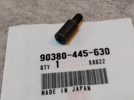 Vis speciale clignotant 5x8 (longueur partie lisse  14mm) HONDA 90380-445-630