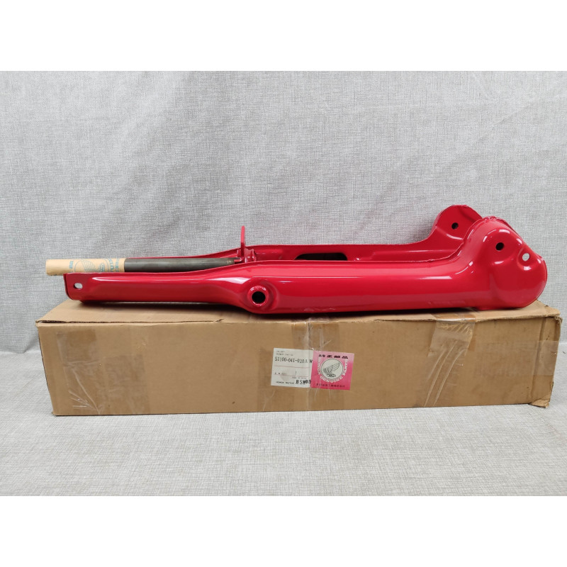 fourche avant neuve rouge C70 C65 C50 C90 CUB ORIGINE HONDA 51100-041-020AW