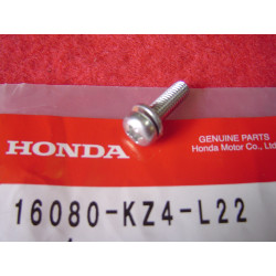 Vis de cuve carburateur Honda CR125 CR250 – Réf. 16080KZ4L22