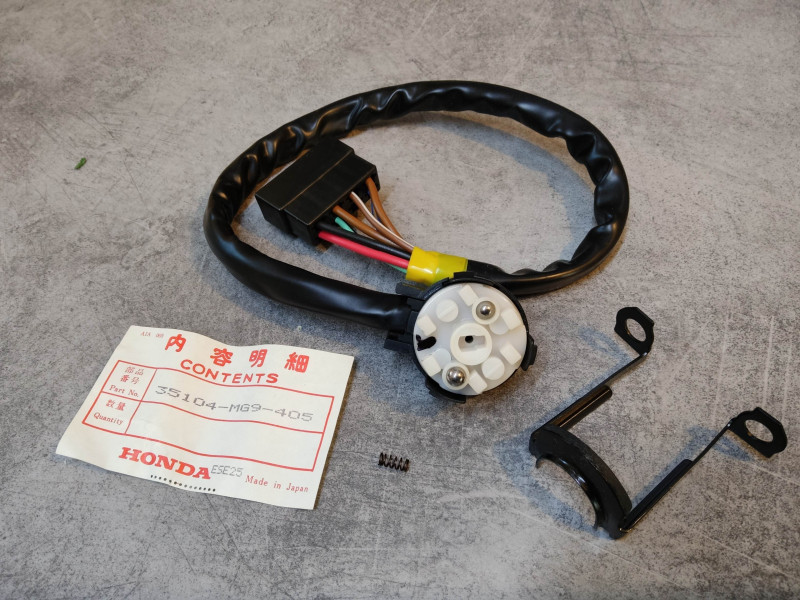 Embase de contacteur à clefs pour GL1200 A/I GOLDWING HONDA 35104-MG9-405