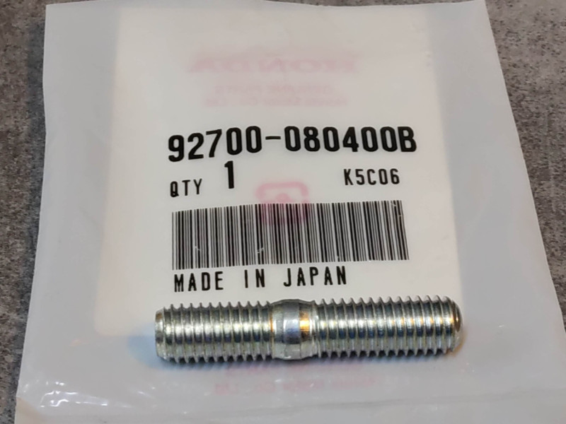 Goujon M8x40 mm HONDA 92700-080400B