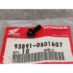 Vis cruciforme noire 5x16 mm HONDA 93891-0501607
