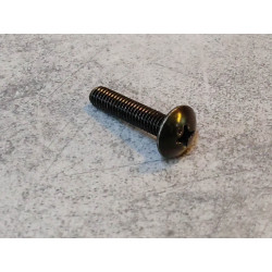Vis à tête bombée cruciforme noire 6x28 mm HONDA 90008-438-850