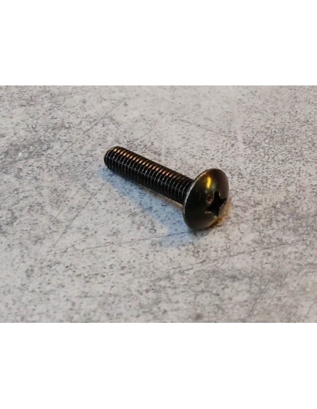 Vis à tête bombée cruciforme noire 6x28 mm HONDA 90008-438-850