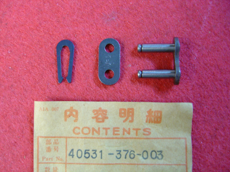 Maillon Attache Rapide Honda CG125 TL250 - Réf 40531376003