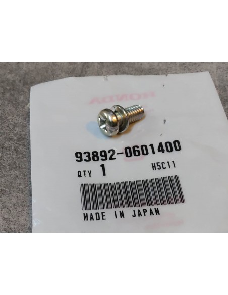 Vis cruciforme 6x14 mm et rondelle Z HONDA 93892-0601400