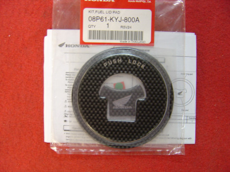 Kit Adhésif Look Carbone Bouchon Réservoir Honda CBR250R