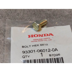 Vis boulon hexagonal 6x12 mm HONDA 93301-06012-0A